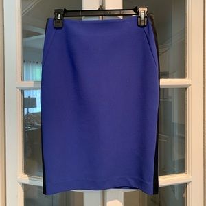 Sandro Paris blue pencil skirt. Size 1 (small)